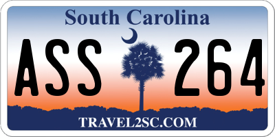 SC license plate ASS264