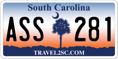 SC license plate ASS281