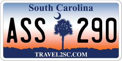 SC license plate ASS290