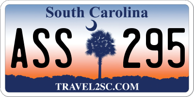 SC license plate ASS295