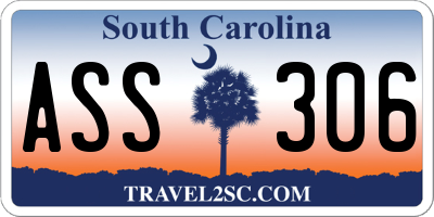 SC license plate ASS306