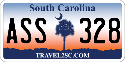 SC license plate ASS328