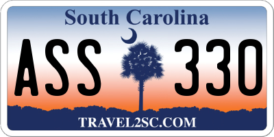 SC license plate ASS330
