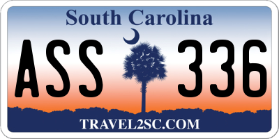 SC license plate ASS336