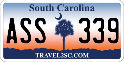 SC license plate ASS339