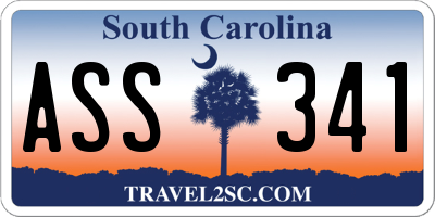SC license plate ASS341