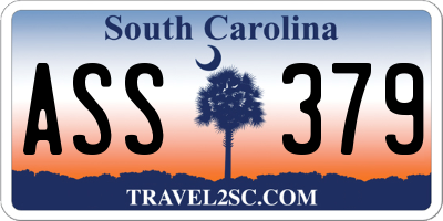 SC license plate ASS379