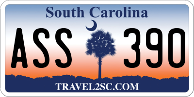 SC license plate ASS390
