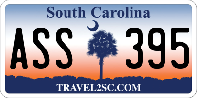 SC license plate ASS395
