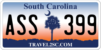 SC license plate ASS399