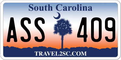 SC license plate ASS409