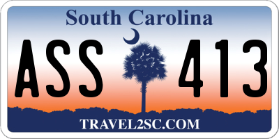 SC license plate ASS413
