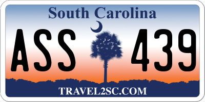 SC license plate ASS439