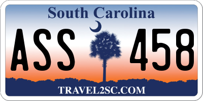 SC license plate ASS458