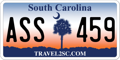 SC license plate ASS459