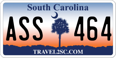 SC license plate ASS464