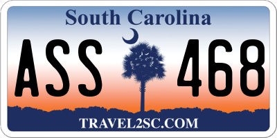 SC license plate ASS468