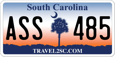 SC license plate ASS485