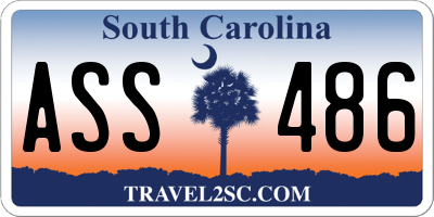 SC license plate ASS486