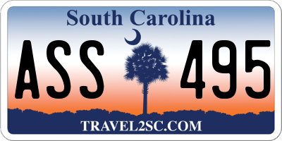 SC license plate ASS495