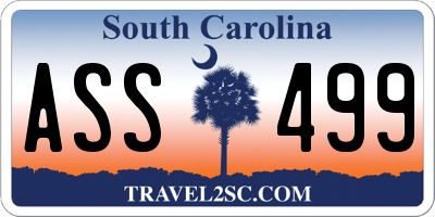 SC license plate ASS499
