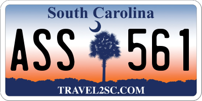 SC license plate ASS561