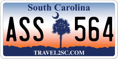 SC license plate ASS564