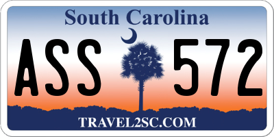 SC license plate ASS572