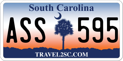 SC license plate ASS595