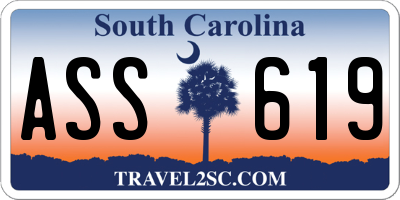 SC license plate ASS619