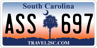 SC license plate ASS697