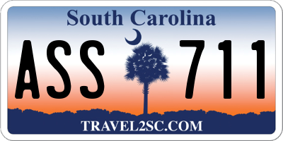 SC license plate ASS711