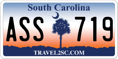 SC license plate ASS719