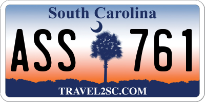 SC license plate ASS761
