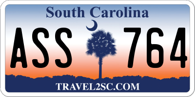 SC license plate ASS764