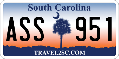SC license plate ASS951