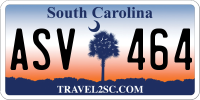 SC license plate ASV464