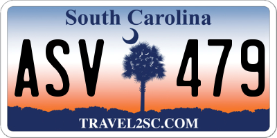 SC license plate ASV479