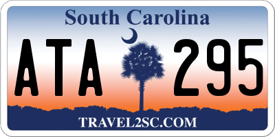SC license plate ATA295