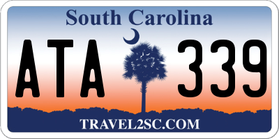 SC license plate ATA339