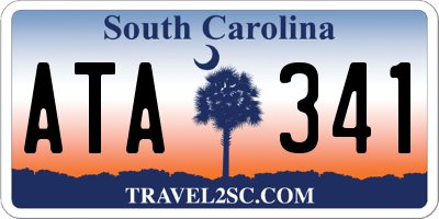 SC license plate ATA341
