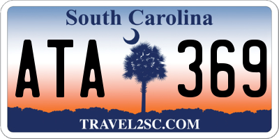 SC license plate ATA369