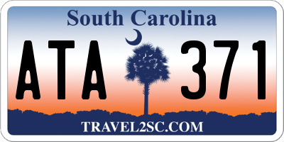 SC license plate ATA371