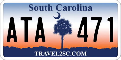 SC license plate ATA471