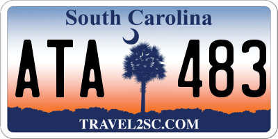SC license plate ATA483