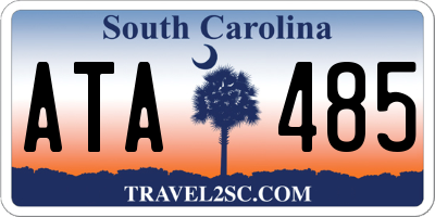 SC license plate ATA485