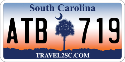 SC license plate ATB719