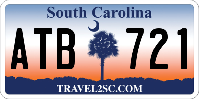 SC license plate ATB721