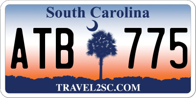 SC license plate ATB775