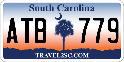 SC license plate ATB779